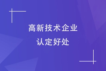 在河南，申報高新技術企業有哪些好處？（2024年）