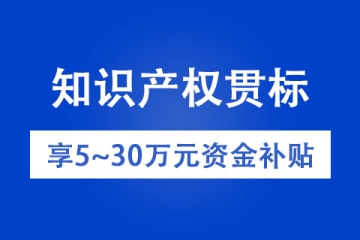 三門峽知識產權貫標申報條件以及補貼政策